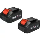 YATO Akumulátorová reťazová píla 16" 2 x 18 V (2 x 4,0 Ah akumulátor + nabíjačka)