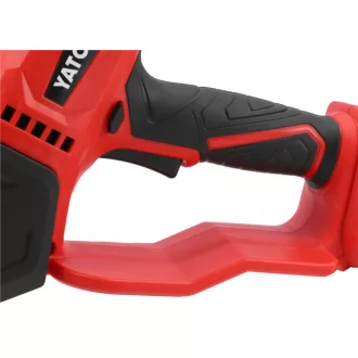   YATO Bezdrôtová reťazová píla 175 mm bez uhlíkových kefiek 18 V (1 x 2 Ah batéria + nabíjačka)