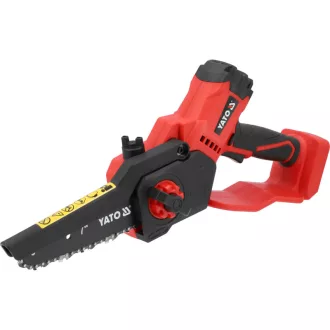  YATO Akumulátorová reťazová píla 175 mm bez uhlíkových kefiek 18 V (bez batérie a nabíjačky)