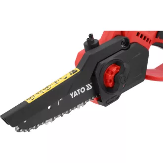   YATO Akumulátorová reťazová píla 175 mm bez uhlíkových kefiek 18 V (bez batérie a nabíjačky)