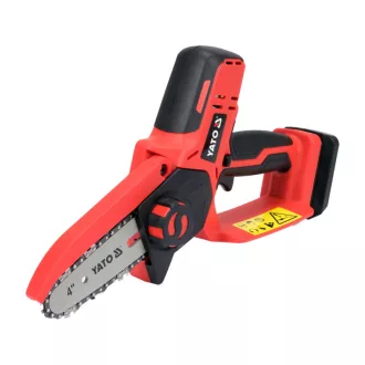   YATO Akumulátorová reťazová píla 100 mm 18 V (bez akumulátora + nabíjačky)