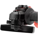 YATO Akumulátorová uhlová brúska bezuhlíková, 125 mm, 18 V (2 x 4 Ah batéria a 2 Ah nabíjačka)