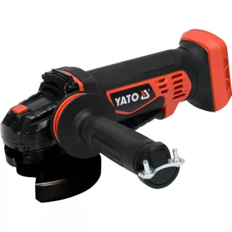   YATO Akumulátorová uhlová brúska 125 mm 18 V Li-Ion (bez akumulátora + nabíjačky)