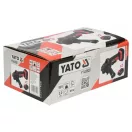 YATO Akumulátorová uhlová brúska 125 mm 18 V Li-Ion (2 x 3,0 Ah akumulátor + nabíjačka)