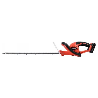   YATO Akumulátorové nožnice na živý plot 560 mm 18 V (1 x 2,0 Ah akumulátor + nabíjačka)
