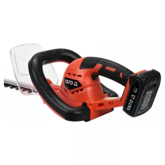   YATO Akumulátorové nožnice na živý plot 560 mm 18 V (1 x 2,0 Ah akumulátor + nabíjačka)