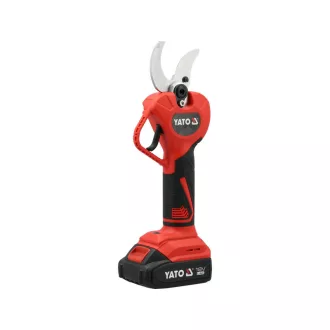   YATO Akumulátorové záhradné nožnice bezuhlíkové 40 mm 18 V (s 2 Ah batériou a nabíjačkou)