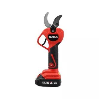   YATO Akumulátorové záhradné nožnice bezuhlíkové 40 mm 18 V (s 2 Ah batériou a nabíjačkou)