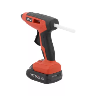   YATO Akumulátorová lepiaca pištoľ 11 mm 18 V Li-Ion (1 x 2,0 Ah batéria + nabíjačka)