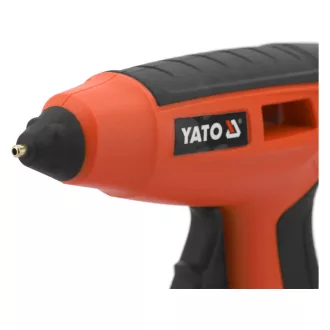   YATO Akumulátorová lepiaca pištoľ 11 mm 18 V Li-Ion (1 x 2,0 Ah batéria + nabíjačka)