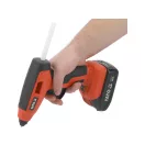 YATO Akumulátorová lepiaca pištoľ 11 mm 18 V Li-Ion (1 x 2,0 Ah batéria + nabíjačka)