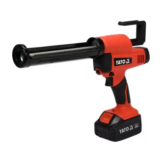   YATO Akumulátorová pištoľ na tmel a lepidlo 225 ml 18 V (1 x 4,0 Ah batéria + nabíjačka)