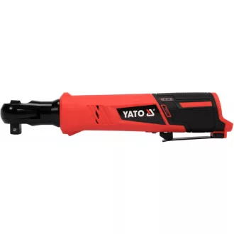   YATO Akumulátorový rohový rázový uťahovák 1/2" 80 Nm bez uhlíkovej kefky 12 V Li-Ion (bez akumulátora + nabíjačky)