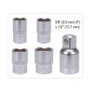 YATO Akumulátorový rohový rázový uťahovák 3/8" 45 Nm 12 V Li-Ion (1 x 2,0 Ah batéria + nabíjačka)