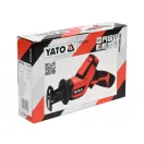 YATO Akumulátorová priamočiara píla 12 V Li-Ion (1 x 2,0 Ah akumulátor + nabíjačka)