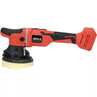   YATO Akumulátorová excentrická leštička 125 mm 18 V (bez akumulátora a nabíjačky)