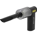 YATO Vzduchový metlička a autovysávač 7,2 V 4 Ah 130000 RPM s príslušenstvom