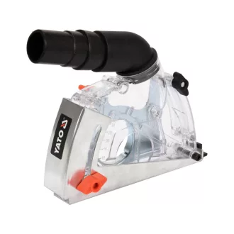   YATO Adaptér na odsávanie prachu uhlovej brúsky pre rezanie 125 mm