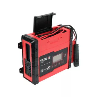   YATO Nabíjačka batérií 12 V 2/8/15 A max. LCD displej s kapacitou 200 Ah