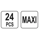 YATO Poistková sada 24 kusov Max i