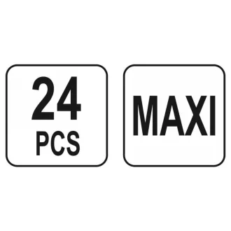 YATO Poistková sada 24 kusov Max i