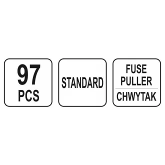 YATO Poistková sada 97 dielov generál