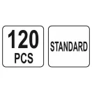 YATO Poistková sada 120 dielov generál