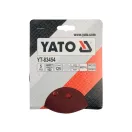 YATO Brúskový kotúč na suchý zips 125 mm / P100 8 otvorov (5 ks)