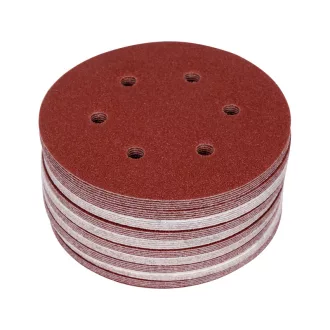   YATO Brúsny disk na suchý zips 150 mm / P60 6 otvorov (50 ks)