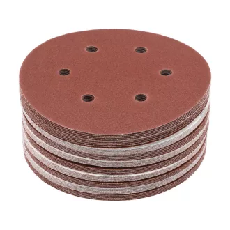   YATO Brúsený disk na suché zipsy 150 mm / P80 6 dier (50 ks)