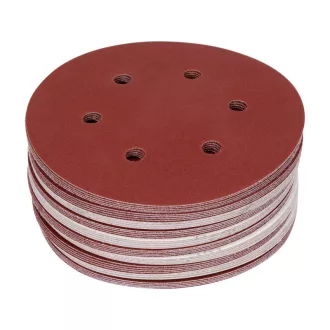   YATO Brúsny kotúč na suché zipy 150 mm / P180 6 otvorov (50 ks)