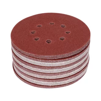  YATO Brúsny disk na suchý zips 150 mm / P60 8 otvorov (50 ks)