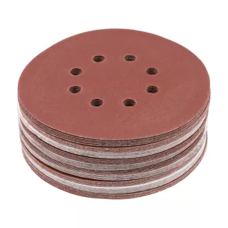   YATO Brúsny disk na suchý zips 150 mm / P150 8 otvorov (50 ks)