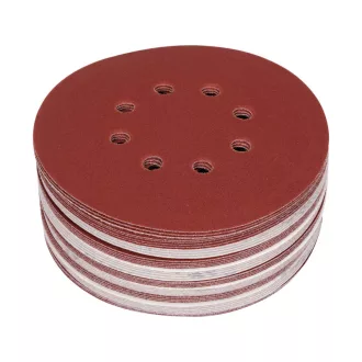   YATO Brúsny disk na suché zipsovanie 150 mm / P180 8 otvorov (50 ks)