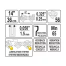 YATO Reťaz pre reťazovú pílu 13" 0,325" 1,5 mm 56 zubov