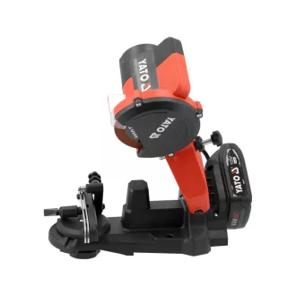   YATO Reťazová píla s brúskou reťaze 18 V 108 x 23 x 3,2 mm (s akumulátorom 2 Ah a nabíjačkou)
