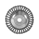 YATO Naklonená drôtená kefa 200 x 25,4 mm na kosačku, okrajovač