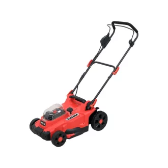   YATO Akumulátorová kosačka na trávu 370 mm 2 x 18 V (2 x 4,0 Ah batéria + nabíjačka)