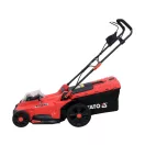 YATO akumulátorová kosačka 430 mm 2 x 18 V (2 x 4,0 Ah akumulátor + nabíjačka)