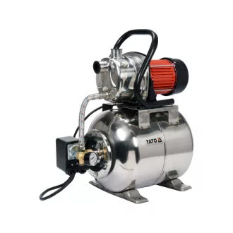  YATO Domáce vodárenské čerpadlo s nerezovou hydrofórovou nádržou 1200 W