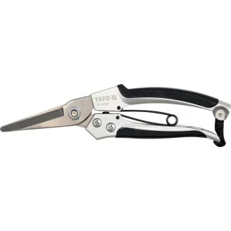   YATO Záhradnícke nožnice 200 mm nerezová hliníková rukoväť