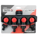 YATO Adaptér čapu 4-cestný 3/4"-1"