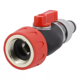   YATO Kohútikový konektor s 3/4" ventilom s vnútorným závitom
