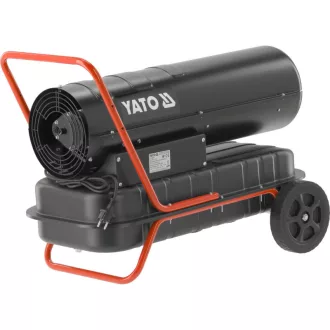   YATO Plynový naftový horák s ventilátorom, 30 kW, vozíkový