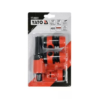 Sada rúrok YATO Jet 4 diely 1/2"-3/4"