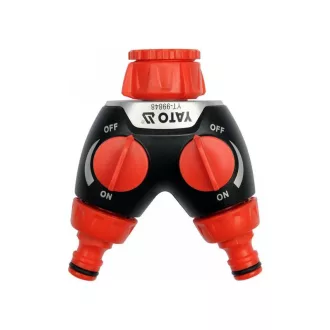   YATO Závitová spojka 2-cestný vnútorný závit 3/4"-1"