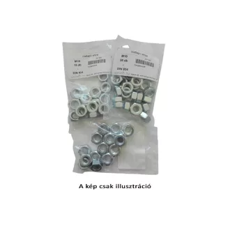 Šesťhranná matica DIN 934 pozinkovaná M10 (30 ks)