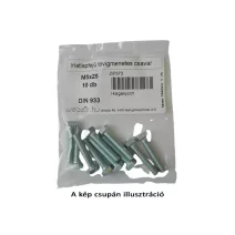 Metrické skrutky so šesťhrannou hlavou