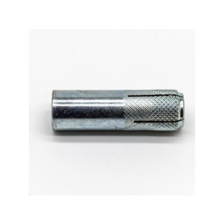 Acél dübel recézett horganyzott 6 x 25 mm