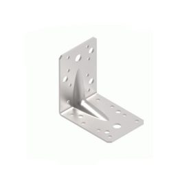 Spevnený rohový spojovací prvok 105x105x90 2,5 mm Spevnený rohový spojovací prvok 105x105x90 2,5 mm